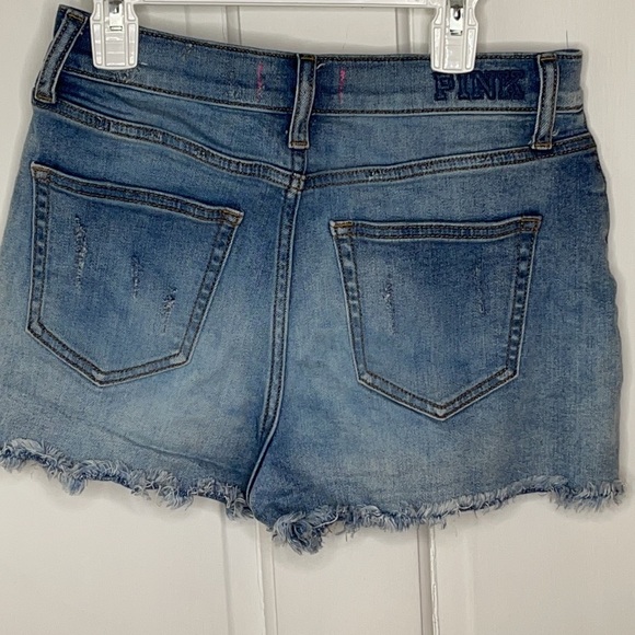 PINK•DENIM•SHORTS - Picture 7 of 7